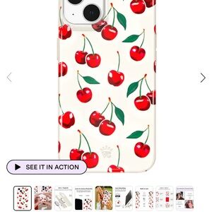 Velvet Caviar Red Cherry Phone Case - iPhone 14 Pro Max